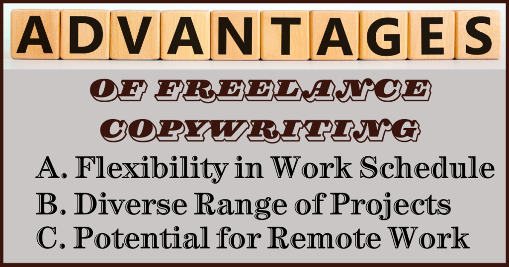 Advantage freelance Copywriting