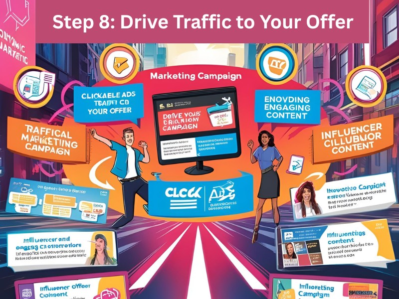 Step 8: Drive Traffic to Your Offer